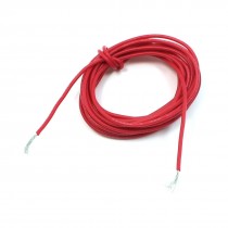 Electric Equip Part 22# Silicone Resin Cover Copper Core Red Wire 2M