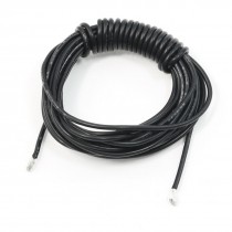 Black 20AWG Household Appliance Industrial Silicone Cable 300cm