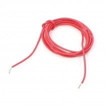 Spare Parts 100cm 24AWG High Temperature Resistant Red Silicone Wires