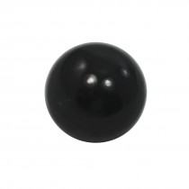 Black Threaded Ball Knob 40mm Dia 12mm Bore for Joystick Machine Handle
