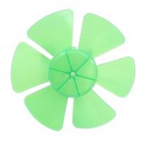 Restaurant Kitchen Ventilator Motor 8mm Dia Shaft Hole Fan Blade Green