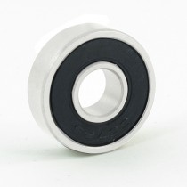 Replacement 607RS Rollerblade Deep Groove Ball Bearing Black 20mm x 7mm x 6mm