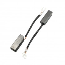 2 Pcs Carbon Brushes Electric Motor Maintenance Parts 10 x 12 x 32mm