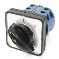 16A 380VAC 12A 660VAC 3 Position 1 Phase Rotary Cam Changeover Switch