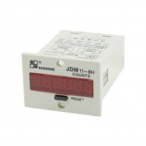 JDM11-6H DC 24V Resettable 6 Digits LED Display Electric Digital Counter