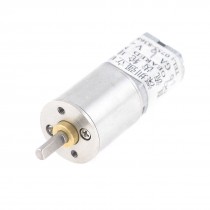 20RPM 3mm Shaft Dia Speed Reducing 2 Terminals Gearbox Geared Motor 6VDC