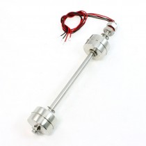 9.5mm Thread Water Level Sensor Vertical Floating Ball 22cm DC100V 0.5A 10W