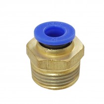 6 x 16 5mm Round Male Straight Push in Tube Fittings 2