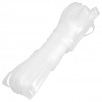 10mm Diameter Clear Polyolefin Heat Shrinking Tube 10M 32.8ft