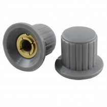 4 Pcs 15/64" Split Shaft Push on 3/8" Volume Control Knobs
