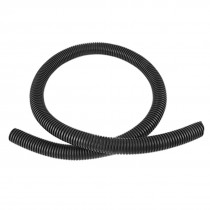1M Black Electric Conduit 20mm Inner Diameter Corrugated Tube