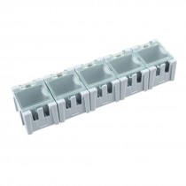 Rectangle Shaped Transparent Cover Plastic Storage Box