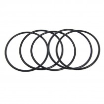 Black 85mm External Diameter Rubber O Ring Oil Seal Gasket 5 Pcs