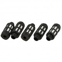 Pneumatic Plastic Air Exhaust Muffler Silencer 5 Pcs