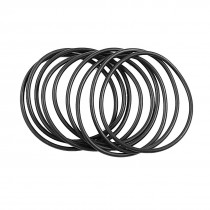 10 Pcs Metric O Rings Black Nitrile Rubber 47mm OD 2mm Thick