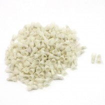 200 Pcs 8 6mm x 17 8mm Safe Closed End Wire Connectors Crimp Caps Covers