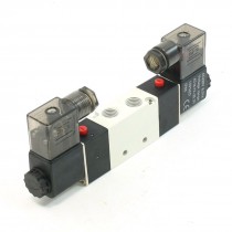 AC 220V 6 0VA Single Coil 2 Position 5 Ports Electric Solenoid Valve