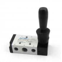 4H210-08 5 Ways 2 Position Pneumatic Mechincal Hand Lever Valve