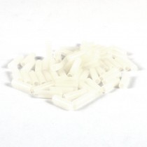 60 Pcs White Nylon PCB LED Spacer Support Cylindrical 2.5mm x 4mm x 13mm