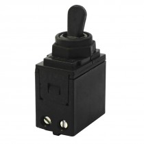 AC 250V 6A DPST 4 Terminals Self Locking 2 Position Toggle Switch