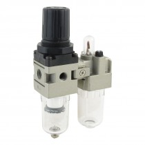 1/4PT Thread Inlet Outlet Pneumatic Air Filter Regulator