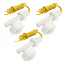 11.5mm Thread Water Level Sensor 90 Degree Angle Floating Switches ZPC1 3 Pcs