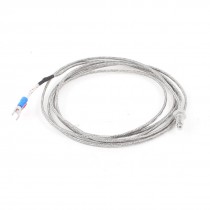 K Type 40-400C 6mm Threaded Screw Thermocouple Measurement Probe 1.9M 6.2ft