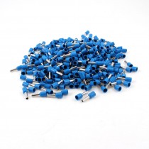 1000pcs Blue PVC Sleeve 12 AWG Insulated Crimp Terminals Cable Lug