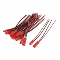 RC Planes Cars Li-Po Battery JST Male Female Connector Wire 22AWG 100mm 10 Pairs