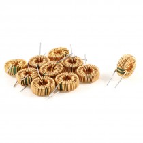 10 Pcs Toroid Core Inductor Wire Wind Wound 10MH 40mOhm 2A Coil