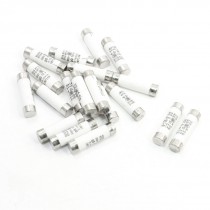 20PCS AC500V 10A R015 RT19 Fast Blow Acting Ceramic Fuse Link 10mmx38mm