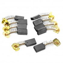 5 Pairs 43/64" x 47/64" x 3/16" CB303 Carbon Brushs for Electrical Power Tool