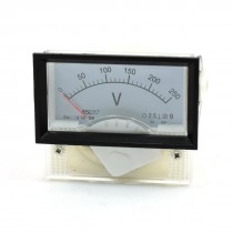 85C17 DC 0-250V Analogue Pointer Panel Meter Voltmeter