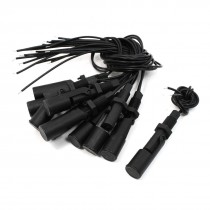 ZPC8 10x15mm Thread Horizontal Float Switch Water Level Sensor x 10