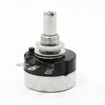 RV24YN 2K Ohm 6mm Dia Shaft 3 Terminals Carbon Rotary Potentiometer