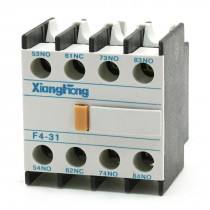 F4-31 3NO+1NC Auxiliary Block Wire Connector for AC Contactor