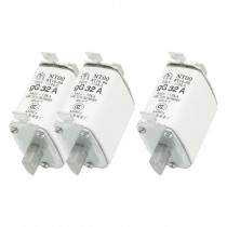 3 Pcs Short Circuit Protection Ceramic Fuse Link 660VAC 50kA gG 32A NT00