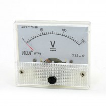 Class 2.5 DC 150V Screw Fixing Analog Voltage Panel Meter