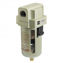 Aluminum Alloy Case PT 1/2" Thread Dia. Pneumatic Air Filter for Compressor