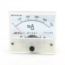 Class 2.5 Accuracy DC Current Panel Amplifier Meter 0-500mA 85C1