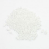 200 Pcs White Nylon Cylinder 10mm Length 6mm Dia Extruded Bar