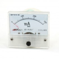 85C1 DC 0-300mA Current Panel Meter Amperemeter Gauge
