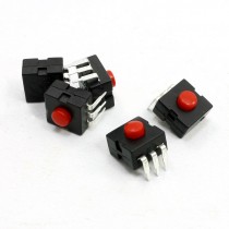5 Pcs 12mm x 12mm x 9.5mm 3 Pin DIP PCB Momentary Tactile Tact Switch