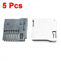 5 Pcs Push/Push Type Micro SD Card Sockets for Cell Phone