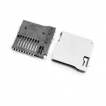 5 Pcs Spring Loaded Push/Push Micro SD Transflash Memory Card Socket Slot