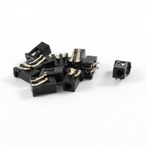 10 Pcs PCB Mounted 2 Terminals Female 2.1mm DC Audio Jack Socket