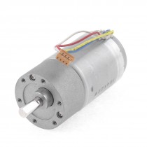 12V Voltage 300RPM Permanent Magnetism DC Gearbox Geared Motor