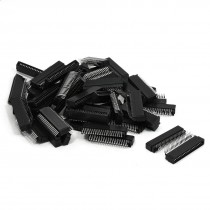 50 Pcs 2.54mm Pitch 2x22 Pin Dual Row Angle IDC Pin Headers 44 Pins