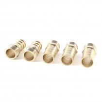 5 Pcs 1/2"PT Male Thread to 19mm Hose Barb Brass Straight Adapter Fitting