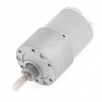 200RPM Cylinder Shape Electric Power Gearbox Geared Motor 12VDC